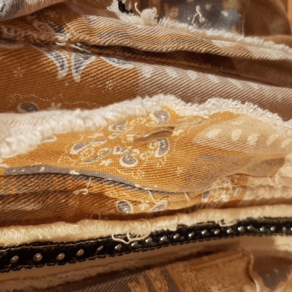 POL Cotton and Thermal Paisley-Printed Hooded Jacket (L) - Picture 3 of 9